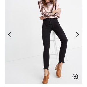 Madewell 9" High-Rise Skinny Jeans Button-Fly
